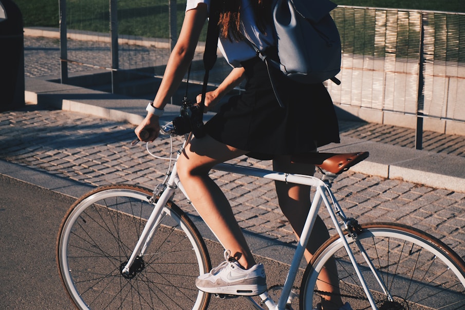 Ir en bicicleta